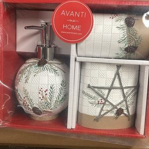 Brand new Holiday3 pcs Bath Gift Accessories set